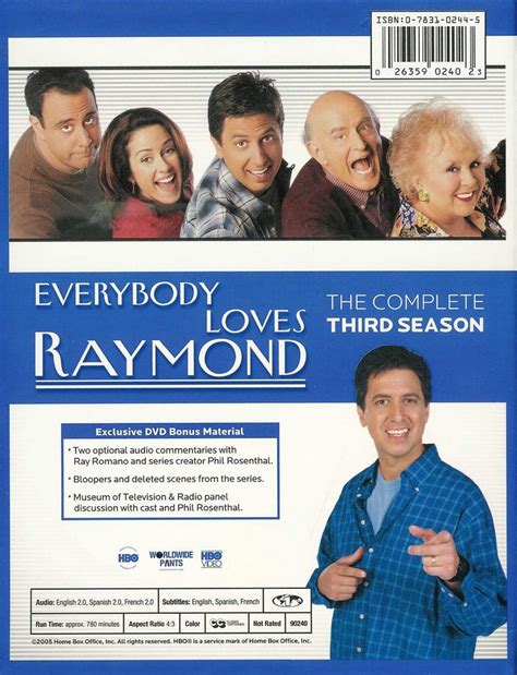 Everybody Loves Raymond ~ The Complete Third 3rd Season 3 ~ 5 Disc Dvd