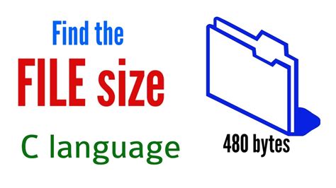 C Programming Tutorial Calculating File Size Program C Programming