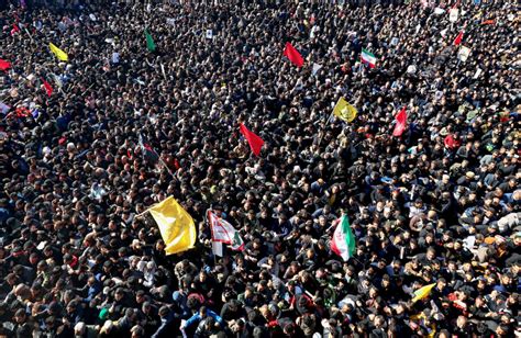 Qasem Soleimani Burial Stampede Kills 56 Mourners Rnz News