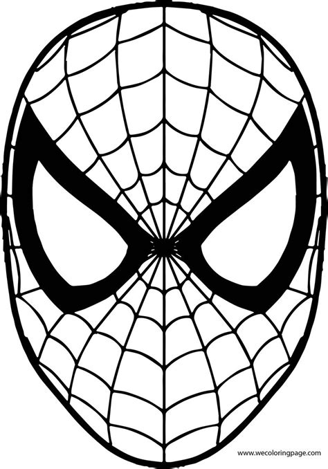 680x613 remarkable transformer coloring pages to print transformers best. Spiderman Mask Coloring Page - Coloring Sheets