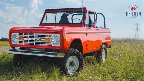 1966 1977 Ford Bronco Licensed Reproductions Are Now Available