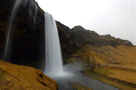 Wallpaper Waterfall Seljalandsfoss Iceland Longexposure Travel