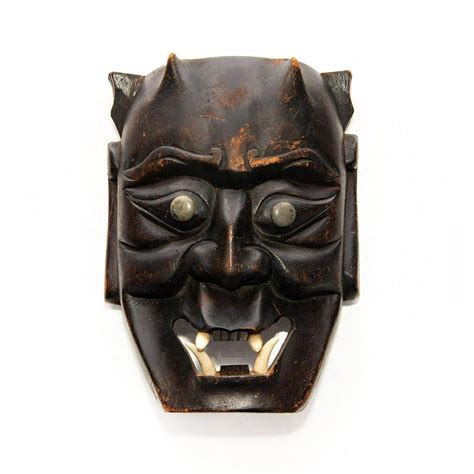 Ancient Chinese Demon Wooden Wall Mask Mar 15 2020 Whitleys