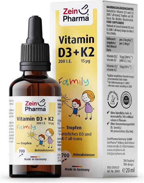 Vitamin D I U K G Family Drops Ml Zeinpharma