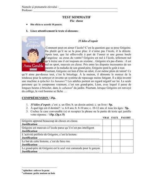 Compréhension écrite Online Worksheet For 3 You Can Do The Exercises