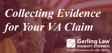 Evidence For Va Benefits Claims Gerling Law Disability Attorneys