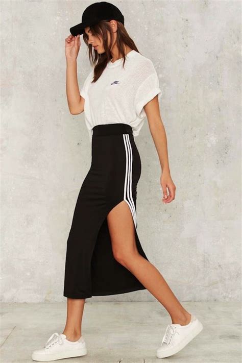 Style A Graphic Tee With A Sporty Skirt For An Elevated And Stylish