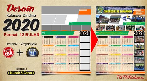 Template Kalender Cdr