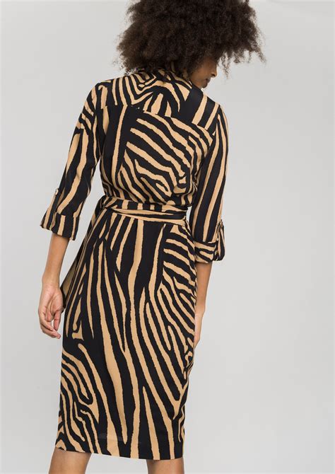 Zebra Print Dress