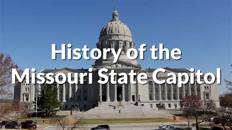 History Of The Missouri State Capitol Youtube