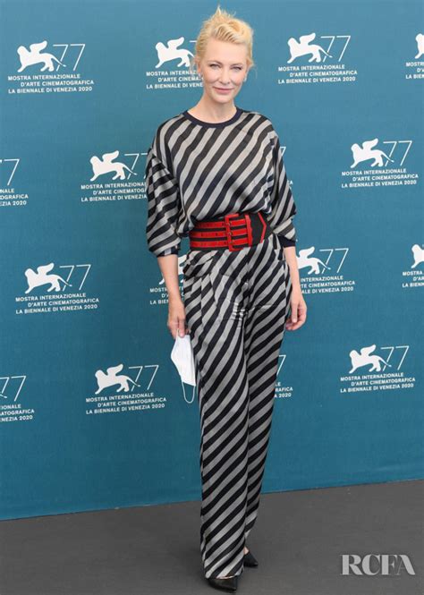 Cate Blanchett Wore Giorgio Armani To The 2020 Venice Film Festival