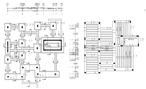 Piles Foundation Detail In Autocad Dwg Files Cadbull