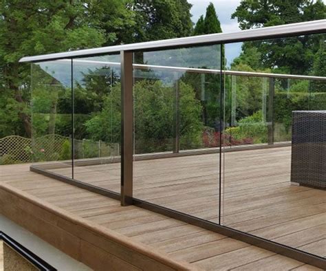 Glass Fence Design 1000 Railings Outdoor Glass Fence Outdoor Handrail