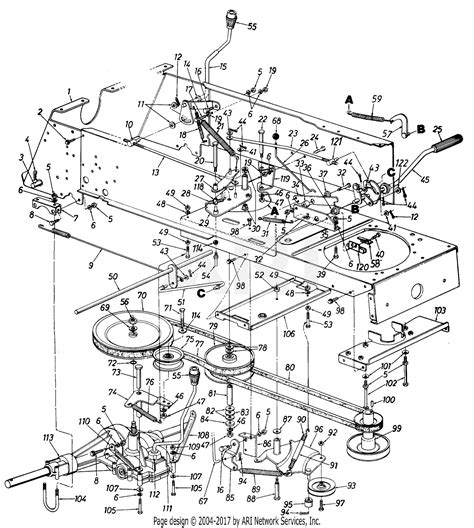 Mtd Mtd Gt 1846 Mdl 141 848h118 Parts Diagram For Parts