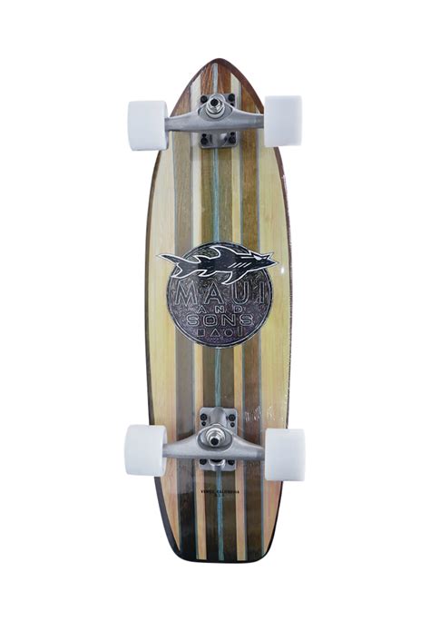Maui And Sons Maui And Sons 30 Carving Cruiser In Kali Style Surfskate