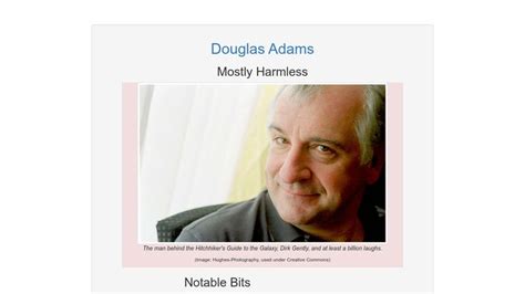 Douglas Adams Tribute