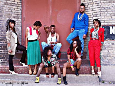 The Clothing That Black People Donned During The 1980s By