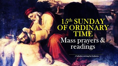 Th Sunday Of Ordinary Time Year C Mass Prayers And Readings