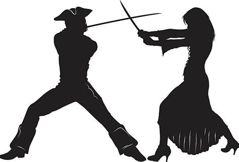 Sword Fighting Clip Art Vector Images And Illustrations Istock