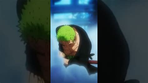 Zoro Getting Serious One Piece Episode 1010 Anime Onepiece Zoro