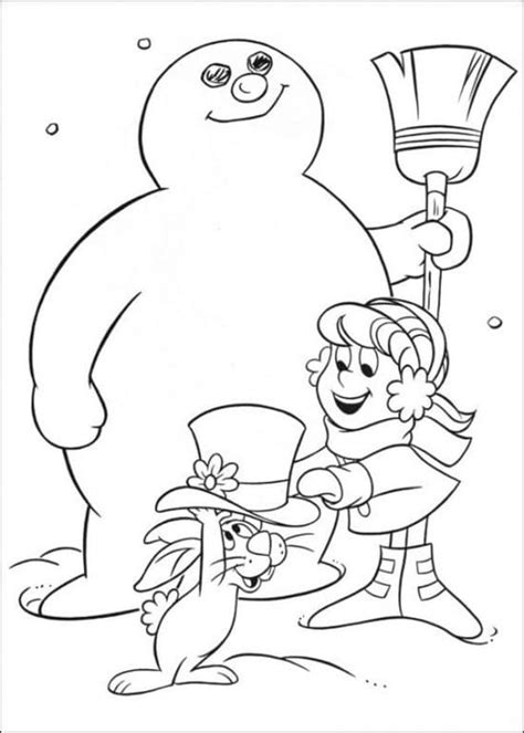 Desenhos De Frosty E Hinkle Para Colorir E Imprimir Colorironline
