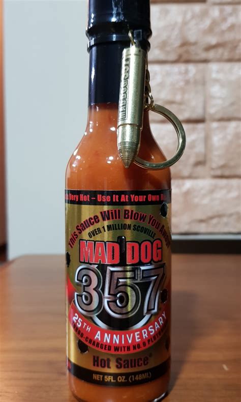 Mad Dog 357 Gold Mad Dog 357 Gold Hot Sauce 25 Years Of Fire In A