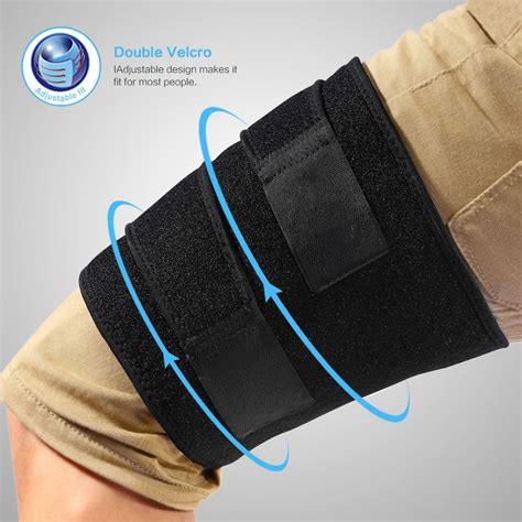 Ccdes Adjustable Wrapthigh Brace Support For Hamstring Quad Groin Pain