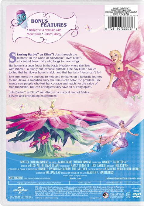 Barbie Fairytopia Movie Page Dvd Blu Ray Digital Hd On Demand