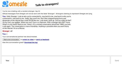 Ssomefile Talk To Strangersyoure Now Chatting With A Random Stranger