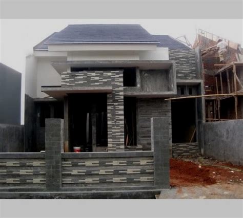 Rumah idaman bisa didapatkan dengan cara mendesainnya sesuai keinginan dan 11. Desain Teras Rumah Dengan Batu Alam Dan Limasan Jawa ...