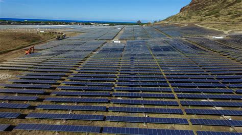 Hawaii Ahe Largest Solar Farm In Hawaiʻi On Track For Operation In