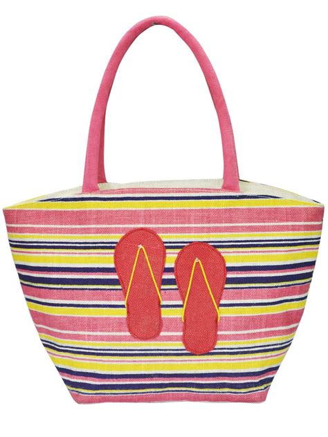 A Perfect Beach Bag For Your Next Vacation Beach Pink Beachbag Get It