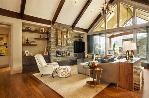 This is the room for family gatherings or entertaining, the room, which needs to create not only a cozy and comfortable atmosphere, but also have originality and individuality as it presents the character of the homeowners. 32 Spectacular Living Room Designs with Exposed Beams ...
