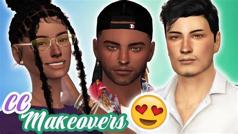 Giving Your Sims A Cc Makeover😍 Sims In Bloom Youtube