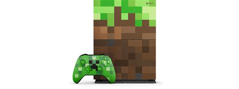 Xbox One S Minecraft Limited Edition Bundle 1tb Xbox