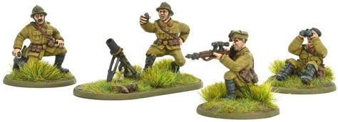 Bolt Action Wwii Wargame Belgian Army Light Mortar Sniper Teams