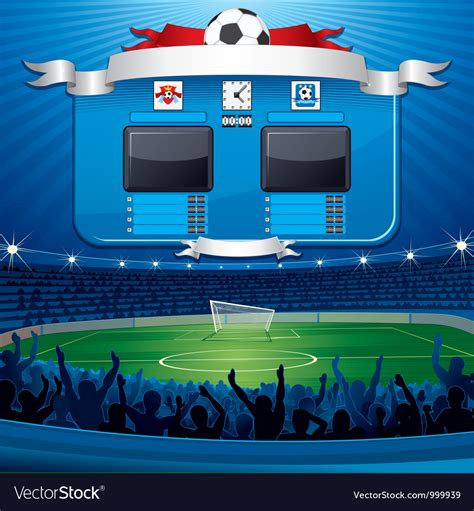 Sports Stadiums Royalty Free Vector Image Vectorstock