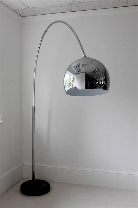 Large Chrome Arch Floor Lamp By Out There Interiors