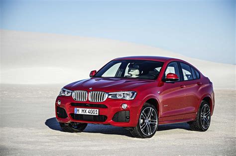 The New Bmw X4 With M Sport Package Melbourne Red Metallic 0214