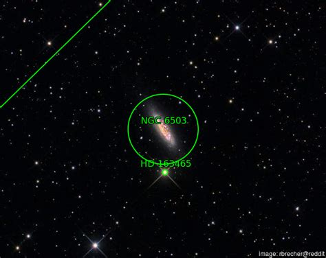 Ngc6503 Dwarf Spiral Galaxy Rastrophotography