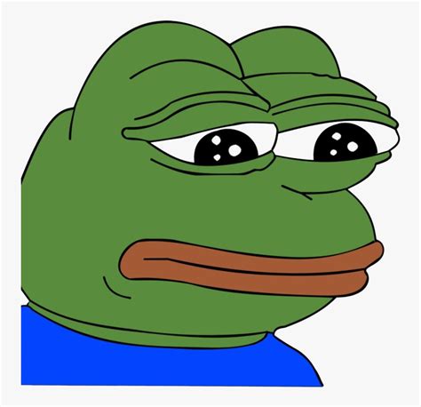 Sad Pepe The Frog Meme Transparent Background Pepe The Frog Png Png