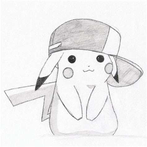 Pokemon Images Cute Pikachu Pokemon How To Draw Pikachu With A Hat