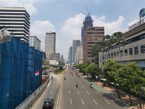 Central Jakarta 11 August 2022 At 1330 Pm The View Of The Mh