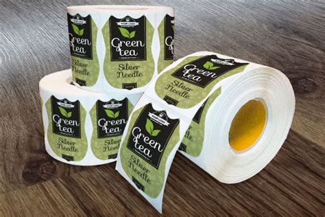 Custom Die Cut Roll Labels Printing Online 4over4com