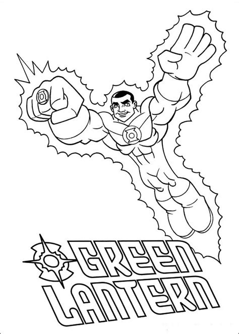 Kids N Coloring Page Superfriends Superfriends