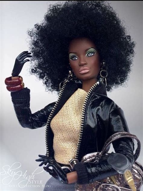 Pin By 🏦⚜teryl⚜🏦 On Afro Barbie Pretty Black Dolls Black Barbie