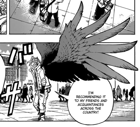 Pin By My Dream Girl Dont Exist On Every Panel Hawks Is In Anime My