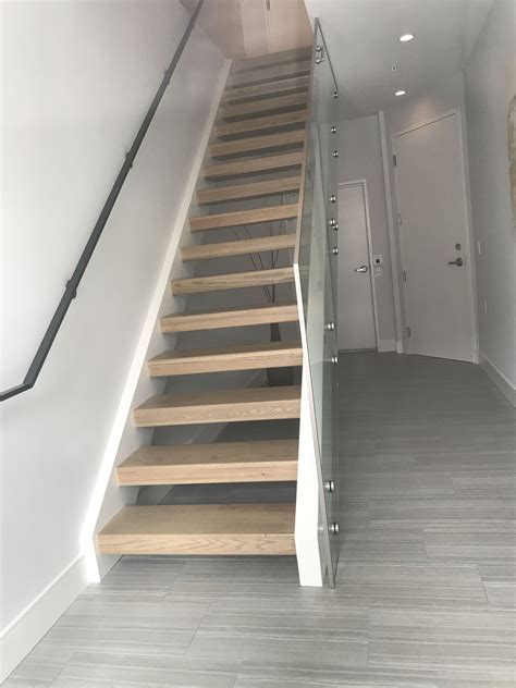 Open Riser Stair Stairs Stairways Installation