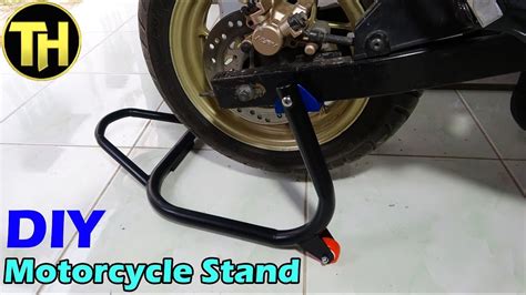 How To Make A Motorcycle Stand Youtube