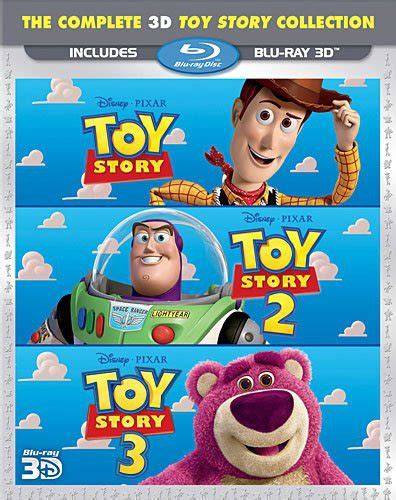 Blu Ray 3d Toy Story 1 2 3 Hollywood In Hi Def